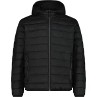 CMP Uni Jacke Jacket Fix Hood Schwarz 48