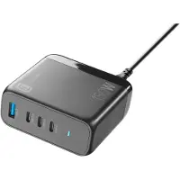 Cellularline MULTIPOWER DESK GAN 150W, Drinnen, AC, Schwarz