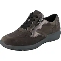 Waldlaufer - M-Tonia - Damenschnürer - carbon schiefer - Weite M 831M01500971 (5,0/carbon schiefer)
