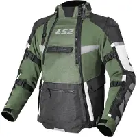LS2 Helmets Ls2 Textil X-master Jacke Grün M Mann Grün M