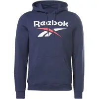 Reebok Molton-Hoodie Identity Stacked Logo