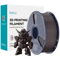 SUNLU PLA+ 2.0 Filament, 1,75mm, 1kg - Farbton: Roasted Chestnut