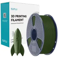 SUNLU PLA High-Speed Filament Olive für schnellen FDM-3D-Druck mit feinen Details