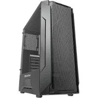 Darkflash LEO, Tower, PC, Schwarz, ATX, ITX, micro ATX, Acrylnitril-Butadien-Styrol (ABS), Kunststoff, Gehärtetes Glas, Gaming