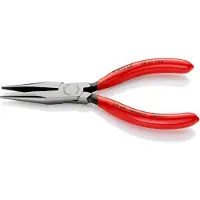 Knipex 30 21 140, Spitzzange, 2 mm, 4,2 cm, Stahl, Kunststoff, Rot
