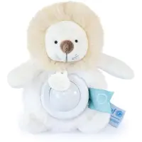 Doudou et Compagnie - Nachtlicht Plüsch Löwe Musik und Licht für Kinder – mit 3