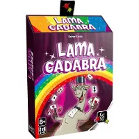Gigamic Lama CADABRA Spiel mit speziellen Karten und Chips für 2-6 Spieler ab 8 Jahren