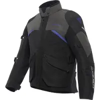 Dainese Tempest 4 D-Dry Motorrad Textiljacke, schwarz/blau, 46