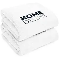 HOME DELUXE - Handtuch 2er Set - 70 x 140 cm, 100% Baumwolle I Badetuch Saunatuch Strandtuch Handtuchset