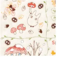 Marushin My Neighbor Totoro Wreath Of Nuts 25x25 Cm Mini Handtuch