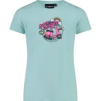 CMP T-Shirt , Mädchen, Gr. 176, blau (opale), Obermaterial: 100% Baumwolle, Shirts T-Shirt, Kurzarm-Design, aus Baumwolle, für Kinder