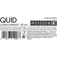 Quid Classic – Bauchiger Kochtopf mit Deckel 22