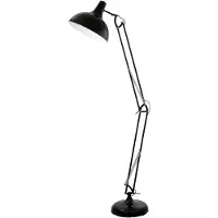 Eglo Stehlampe Borgillo schwarz