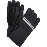 Vaude Fahrradhandschuhe "WINTRY GLOVES", Herren, Gr. 10, schwarz, Kunstfaser, Handschuhe Fahrradhandschuhe, für winterliche Touren und Pendler, winddichtes Außenmaterial