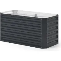 OK-Living Hochbeet Anthrazit 120 x 60 cm, Model 42045