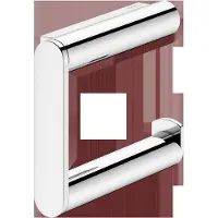 Keuco PLAN Toilettenpapierhalter, offene Form, schwenkbar, rechts, 14962010000, Farbe: Verchromt