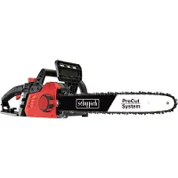 Scheppach Elektro Kettensäge CSE2600 | 2400W | 45,5cm Kette | autom. Kettenschmierung | Handschutz mit integrierter Kettenbremse | mit Kettenschutz