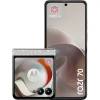 Motorola razr 70, 17,5 cm (6.9"), 8 GB, 256 GB, 50 MP, Android 16.0, Weiß