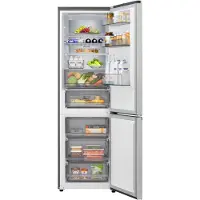LG GBBS524APY Zero Clearance AI Smart Kühlschrank mit Linear Cooling, DoorCooling+, FRESHBalancer, Smart Inverter Kompressor, ThinQ App Steuerung, 375 L Kapazität, Silber - Freistehend