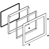 Schneider Electric PS6000 Cutout Adapter, 12w Display in PS-5600W(12w) Ausschnitt PFXZPAT6W1