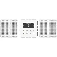 JUNG DABCD2BTWW Smart Radio DAB+ mit Bluetooth - Set St