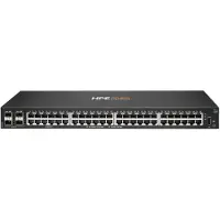 HP Aruba Networking Networking CX6000 48p 10M/100M/1G 4p SFP 1G Switch, Managed, L2/L3, Gigabit Ethernet (10/100/1000), Rack-Einbau, 1U