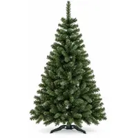 AGA Weihnachtsbaum Tanne Tannenbaum Christbaum 220 cm, Künstlicher Weihnachtsbaum, Tannenbaum mit ständer, Christbaum, Kunstbaum Weihnachten