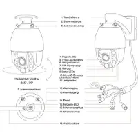 Instar IN-9820 4K Schwarz