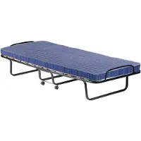 Talamo Italia - Klappbett Rosalba, Feldbett mit 15 Latten, platzsparendes Kinder