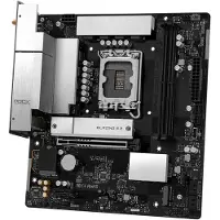 Asrock Mainboard "B860M Rock WiFi", schwarz (schwarz, weiß), B:24,4cm H:5,8cm T:21,8cm, Mainboards, Mainboard
