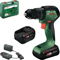 Bosch Akku-Schlagbohrschrauber PSB18V-60, 2x Akku (2.5Ah + 4.0Ah) in Handwerkerkoffer