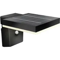 Philips LED-Solar-Wandleuchte Zonal, Kopf 16 x 16 cm