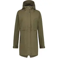 Agu Parka Regenjacke Damen, wasserdicht, Armeegrün
