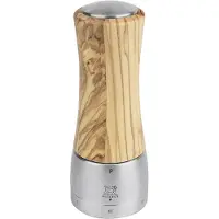 Peugeot 36140, Pfeffermühle, Edelstahl, Holz, Edelstahl, Holz, Edelstahl, 160 mm