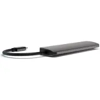 4smarts 4S468782, USB 3.2 Gen 1 (3.1 Gen 1) Type-C, 100 W, Grau, MicroSD (TransFlash), SD, 4K Ultra HD, HDMI, USB 3.2 Gen 1 (3.1 Gen 1) Type-A
