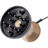 Bellissima Diffon Supreme Ion Care XL, Keramik, Schwarz, Gold, Einfarbig, 2,5 m, Tasten, 770 W