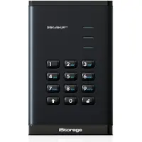 ISTORAGE diskAshur3 HDD 256-bit 4TB - Black, 4 TB, 2.5", 3.2 Gen 1 (3.1 Gen 1), Schwarz