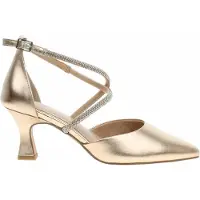 Marco Tozzi Damen Riemchenpumps elegant mit Glitzerdetails 2-22443-47, Größe:38 EU, Farbe:Gold