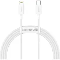 Baseus Superior Series Kabel USB-C auf Lightning, 20W, PD, 1,5m (weiß)