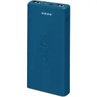 SBS Powerbank fast charge mit 10.000 mAh und 2 USB
