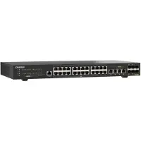 Qnap QSW-M2130-4C2S24T, Managed, L2, 2.5G Ethernet (100/1000/2500), Rack-Einbau, 1U