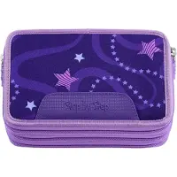 Step by step Federmäppchen XXL Pencil Case, 3 Folds Pegasus Emily violett