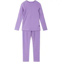 Reima Wool Base Layer Set, Kinsei blooming lilac (5450) 140 cm