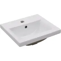 vidaXL 5-tlg. Badmöbel-Set Betongrau Holzwerkstoff