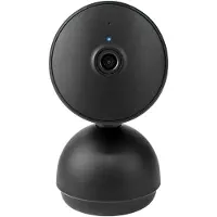 Nedis SmartLife Innenkamera - Full HD 1080p - Pan tilt - Cloud Storage (optional) / microSD (not enthalten) - Nachtsicht - Dunkelgrau / Weiss