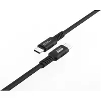 Microconnect MC-USB4-CC80LQ-0.15, 0,15 m, USB C, USB C, USB4 Gen 3x2, Schwarz