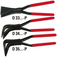 Bessey Falzzange, PVC-beschichtete Griffe - D35-60-P