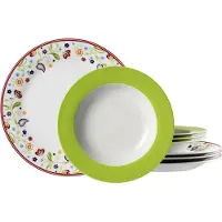 Ritzenhoff & Breker Tafelservice 8 tlg. Doppio Shanti grün