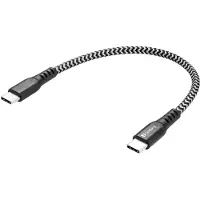Sandberg 441-66, 0 m, USB C, USB C, USB 2.0, Schwarz, Weiß