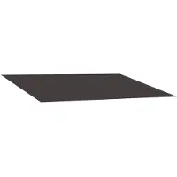 vidaXL Markisenersatzstoff Anthrazit 300 x 250 cm Polyester